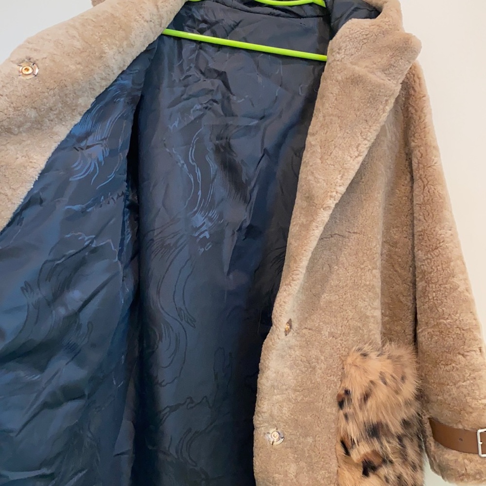 Shearling Peacoat - Picture 3 of 8